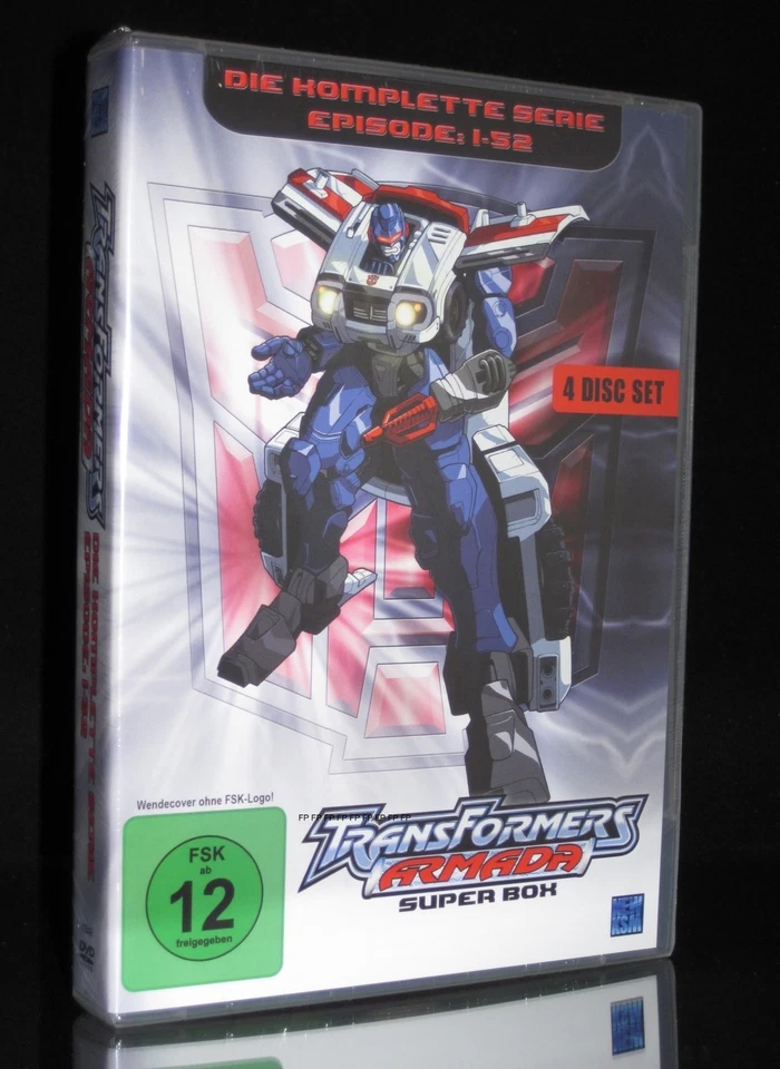 DVD TRANSFORMERS - ARMADA - SUPERBOX - DIE KOMPLETTE SERIE - EPISODE 1-52 * NEU - Bild 1 von 1