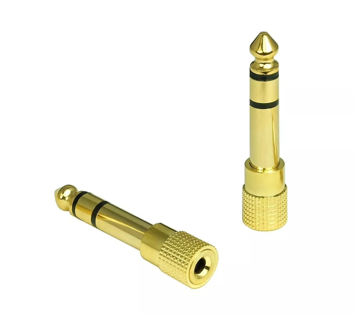 6 Stück 3-polige 6,35 Mm PCB Buchsen – Audio/Video Stecker, Schwarz/rot