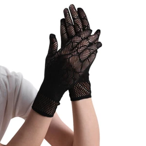 Girls Lace Gloves Vintage Lace Gloves Halloween Decorations Party Favors - Picture 1 of 12
