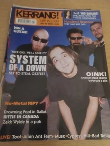 Kerrang! 25th May 2002, System Of A Down, Zakk Wylde - B136 - Picture 1 of 1