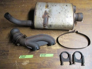 Vintage 72 Scorpion Super Stinger 440 Snowmobile Donaldson Exhaust Muffler - Picture 1 of 21