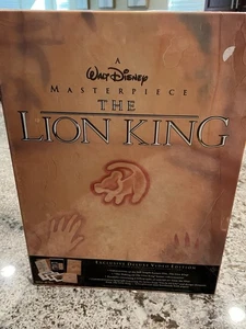 Disney The Lion King Masterpiece Exclusive Deluxe Video Edition VHS Lithograph - Picture 1 of 4