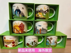 Starbucks You Are Here Series Mug Set of 7 – City Collection Coffee Cups – NEW - Picture 1 of 6