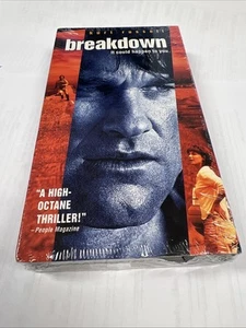 Breakdown (VHS, 1997) - Kurt Russell New Sealed - Watermarks - Imagen 1 de 10