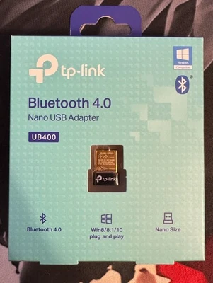 TP-LINK UB400 Bluetooth 4.0 Nano USB Adapter -New! - Image 1 of 2