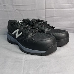 New Balance 589 Mens Work Steel Toe Shoes MID589G1 Black Safety Shoes Size 13 🆕 - Picture 1 of 6