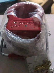 Master Lock #387 King Pin Lock for Semi's, RV & Fifth Wheel Trailers 387 Driver - Picture 1 of 4