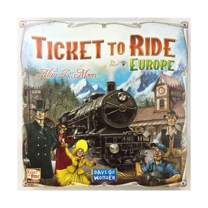 Days of Wond Board Games Ticket to Ride - Europe w/Europa 1912 Expans Fair/NM - Picture 1 of 2