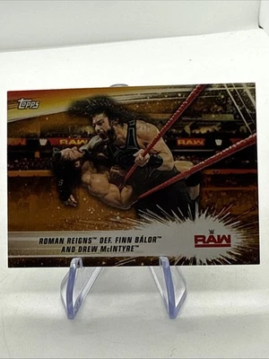 2019 Topps WWE Summerslam - Roman Reigns #84 Bronze - Image 1 of 2