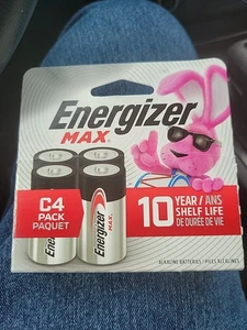 Baterías Energizer MAX C (paquete de 4), pilas alcalinas de celda C - Imagen 1 de 5