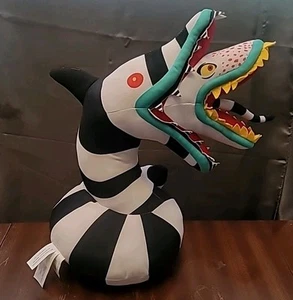 Gemmy Beetlejuice Sandworm Plush Halloween Greeter Decoration - Picture 1 of 8
