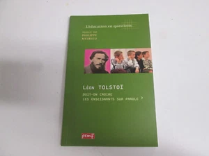 doit-on croire les enseignants sur parole? L.TOLSTOI..l'education en question.. - Picture 1 of 1