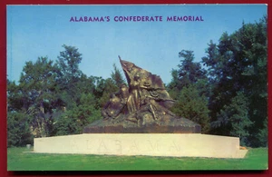 Alabama Confederate Memorial Vicksburg Militärpark Mississippi Postkarte - Bild 1 von 2