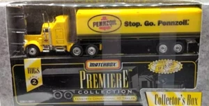Matchbox Rigs Premiere Collection Series 2 Kenworth Conventional Pennzoil - NEW! - Picture 1 of 12