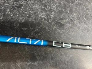 PING G440 #7 34 DEGREE HYBRID SHAFT - ALTA CB BLUE 70 REGULAR FLEX (RH ADAPTOR) - Picture 1 of 5