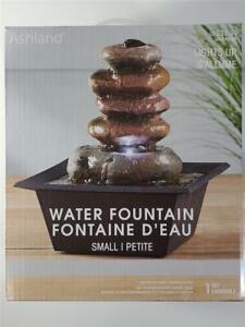 Ashland Small LED Light Up Water Fountain Stacked Rocks