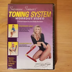 Suzanne Somers Toning System Workout Video Thighmaster Gold LBX DVD NEW SEALED - Picture 1 of 3