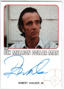 THE COMPLETE BIONIC COLLECTION ROBERT WALKER JR. CLOCHE/BELL AUTOGRAPH EL - Picture 1 of 2