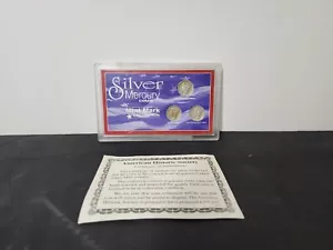 Silver Mercury Dimes Set "Mint Mark Collection" 41P 44S 49D - Picture 1 of 5