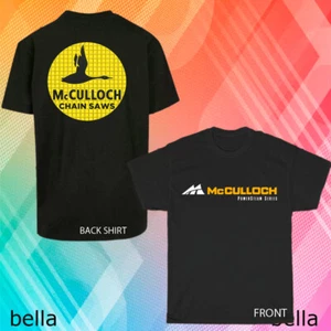 New mcculloch chainsaw logo T-Shirt Funny Size S to 5XL - Picture 1 of 3