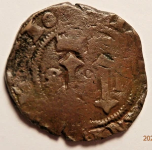 SANTO DOMINGO 4 MARAVEDIS FIRST MINT IN THE AMERICAS S-965 - Picture 1 of 2