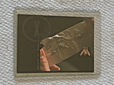 2001 Inkworks The X-Files Seasons 6 & 7 Inside the Syndicate Chase #i5 NM - Image 1 of 2