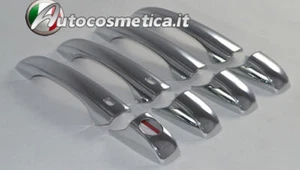 Set cover adesive maniglie in abs cromo per Jeep Grand Cherokee 2011- keyless - Foto 1 di 1