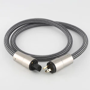 CRYO-216 Cobre Puro Enchufe EE. UU. Cable de Alimentación HiFi Cable de Alimentación para Audiófilos - Imagen 1 de 6