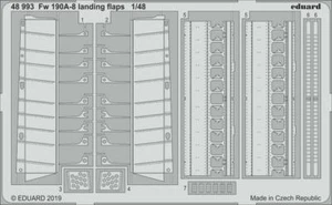 Eduard 48993 1/48 Fw 190A-8 Landing Flaps for Eduard - Picture 1 of 1