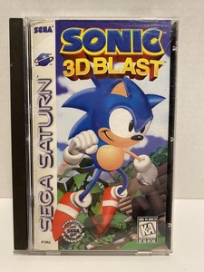 Sonic 3D Blast (Sega Saturn, 2000) Complete Tested And Working Read Description