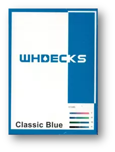WH Clásico Azul Jugando a las Cartas Póquer Juego de Cartas Cardistry - Imagen 1 de 8