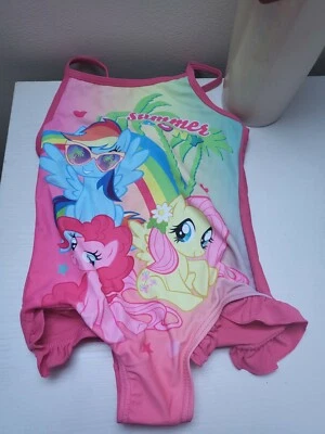 Traje de baño MY LITTLE PONY niñas niños rosa edad 3-4 años NUEVO Foto 1 de 4