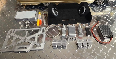 Sac City Beats RC Scale Bluetooth Speaker Trunk Kit For Redcat Sixtythree Impala - Image 1 of 4