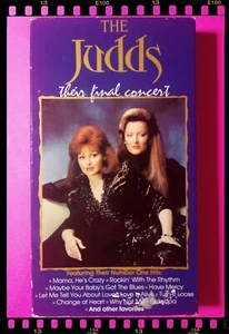 The Judds: Their Final Concert (VHS Tape, 1992) Wynonna Judd, Naomi Judd - Picture 1 of 6