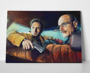 Breaking Bad Gemälde Poster oder Leinwand - Breaking Bad Wandbild - Bild 1 von 4