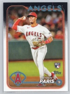 2024 Topps #549 Kyren Paris Los Angeles Angels RC - Bild 1 von 2
