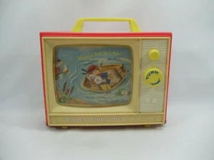 TV VINTAGE Fisher Price classica due toni 1966 - Foto 1 di 6