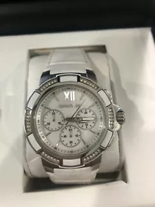 Cerruti 1881 Women's Watch White w/ Stones and Mother of Pearl Face - Picture 1 of 12