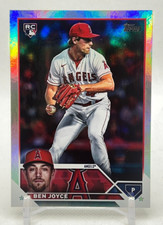 2023 Topps Update Ben Joyce Rainbow Foil Rookie Card RC #US195 - LA Angels