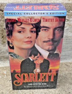 Scarlett VHS Movie Special Collector's Edition 2 Tapes Boxed Sealed - Picture 1 of 4