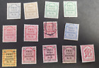 Germany, nice lot of very old Official stamps