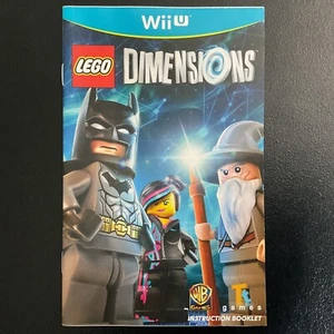 LEGO Dimensions Nintendo Wii U solo manual de instrucciones - Imagen 1 de 4