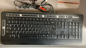 Microsoft Microsoft Digital Media Keyboard 3000 USB kabelgebunden 1343 / X815082-001 - Bild 1 von 2