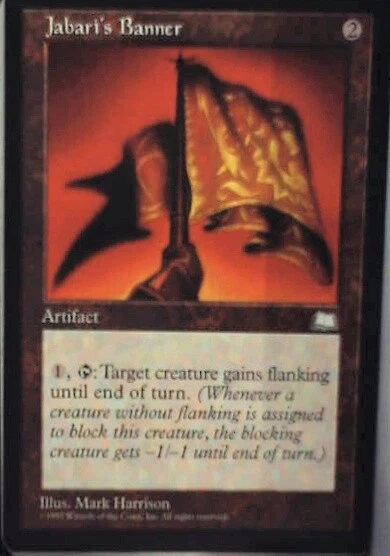 Jabari's Banner - Weatherlight: #150, Magic: The Gathering Lp R45 - Image 1 of 1