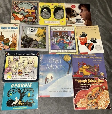 Children’s Scholastic Paperback Picture Books Vintage 70’s & 80’s Lot Of 12 - Image 1 of 4