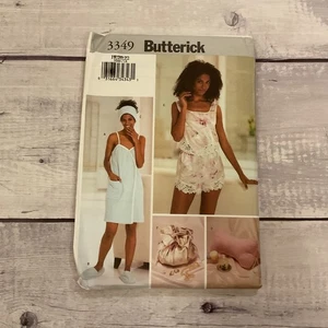 Butterick 3349 Schnittmuster Dessous Handtuch Wickel Camisole Shorts 18-22 UNGESCHNITTEN - Bild 1 von 3