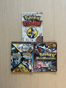 Pokemon Strategy Guide Lot Pokemon Black & White 2 Battle Revolution Stadium Lot - Picture 1 of 24