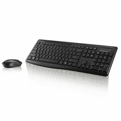 Blackweb Wireless/silent Keyboard And Mouse Combo Black Ks3gmd - Image 1 of 2