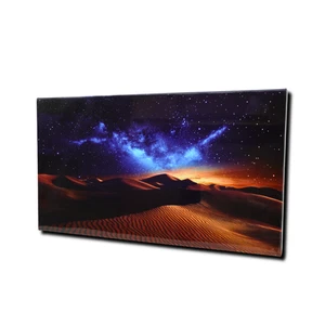 Arte de pared en lienzo recubierto de laca TAKORO, sin marco, 20,25"x11,5" pulgadas Rerene Desert - Imagen 1 de 6