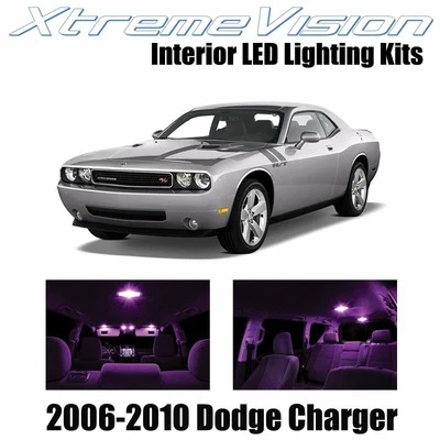 LED interior XtremeVision para Dodge Challenger 2006-2010 (5 piezas) rosa Foto 1 de 4